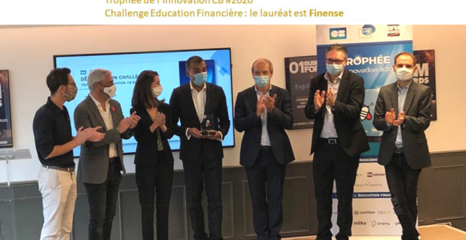 Finense gagne le Trophée de l'Innovation du GIE CB